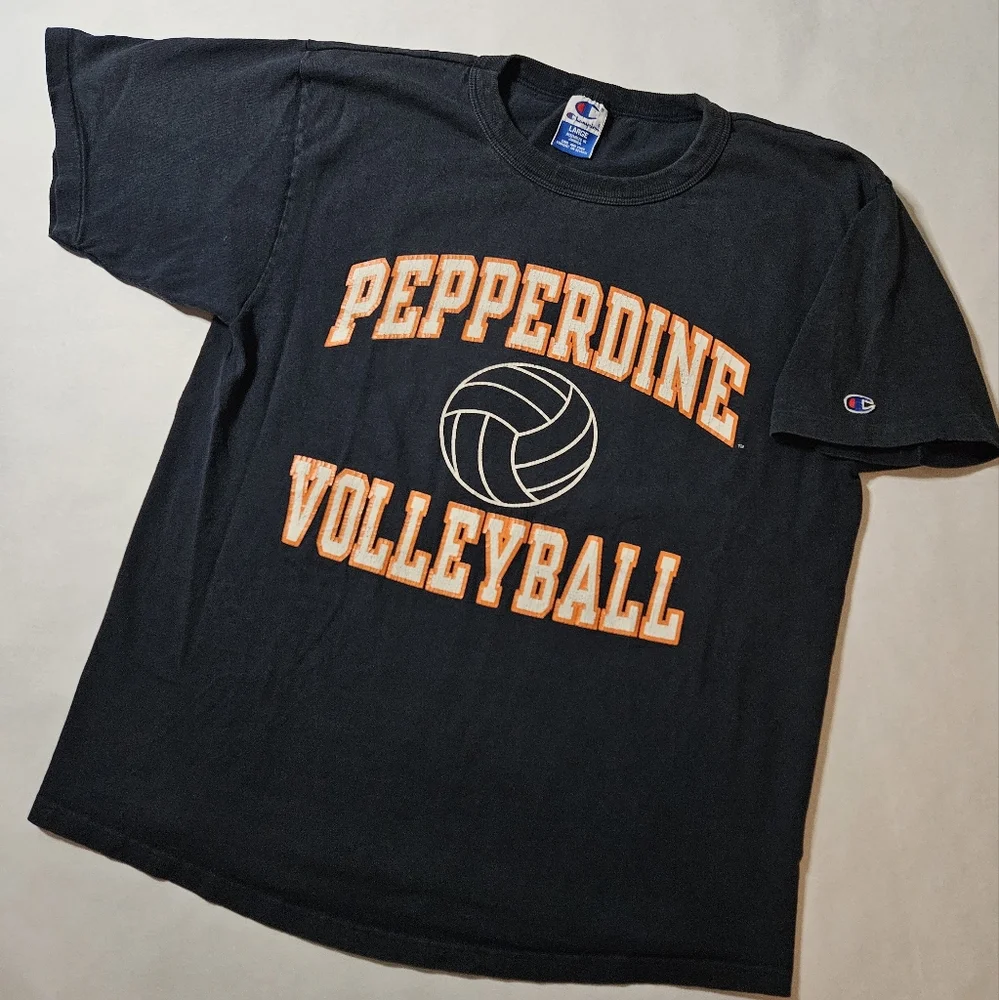 Vintage | Pepperdine University Volleyball Tee - Picture 1 of 9